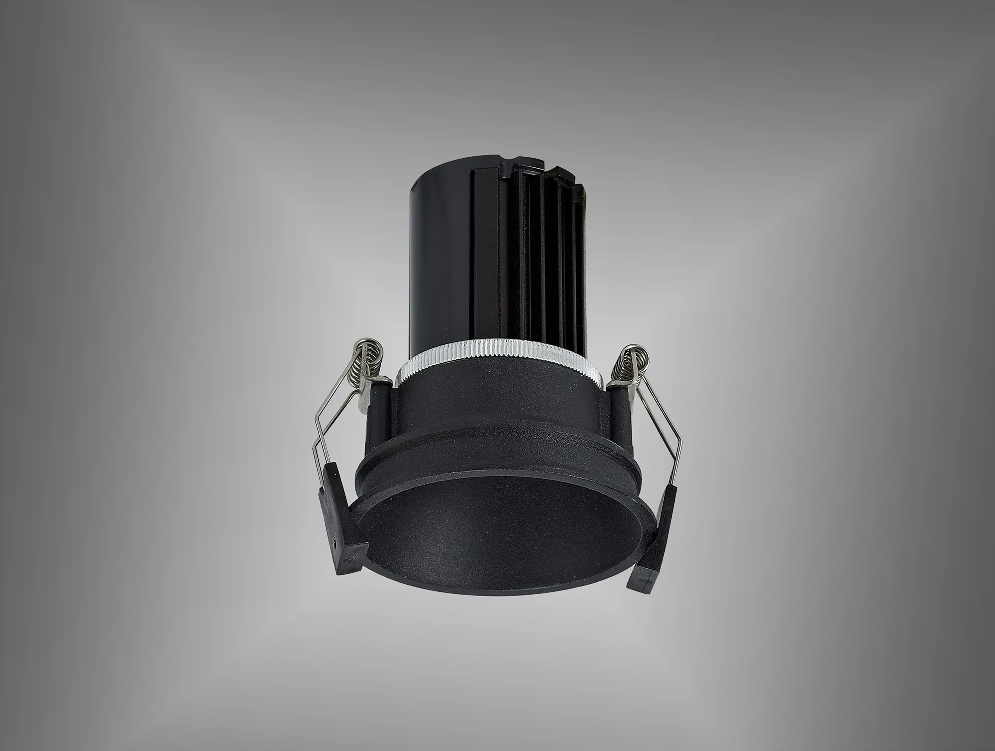 Bania 10 Tridonic Powered 10W 2700K 710lm 36° CRI>90 LED Engine Black Fixed Recessed Spotlight, IP20 DM200891  Dlux Bania 10